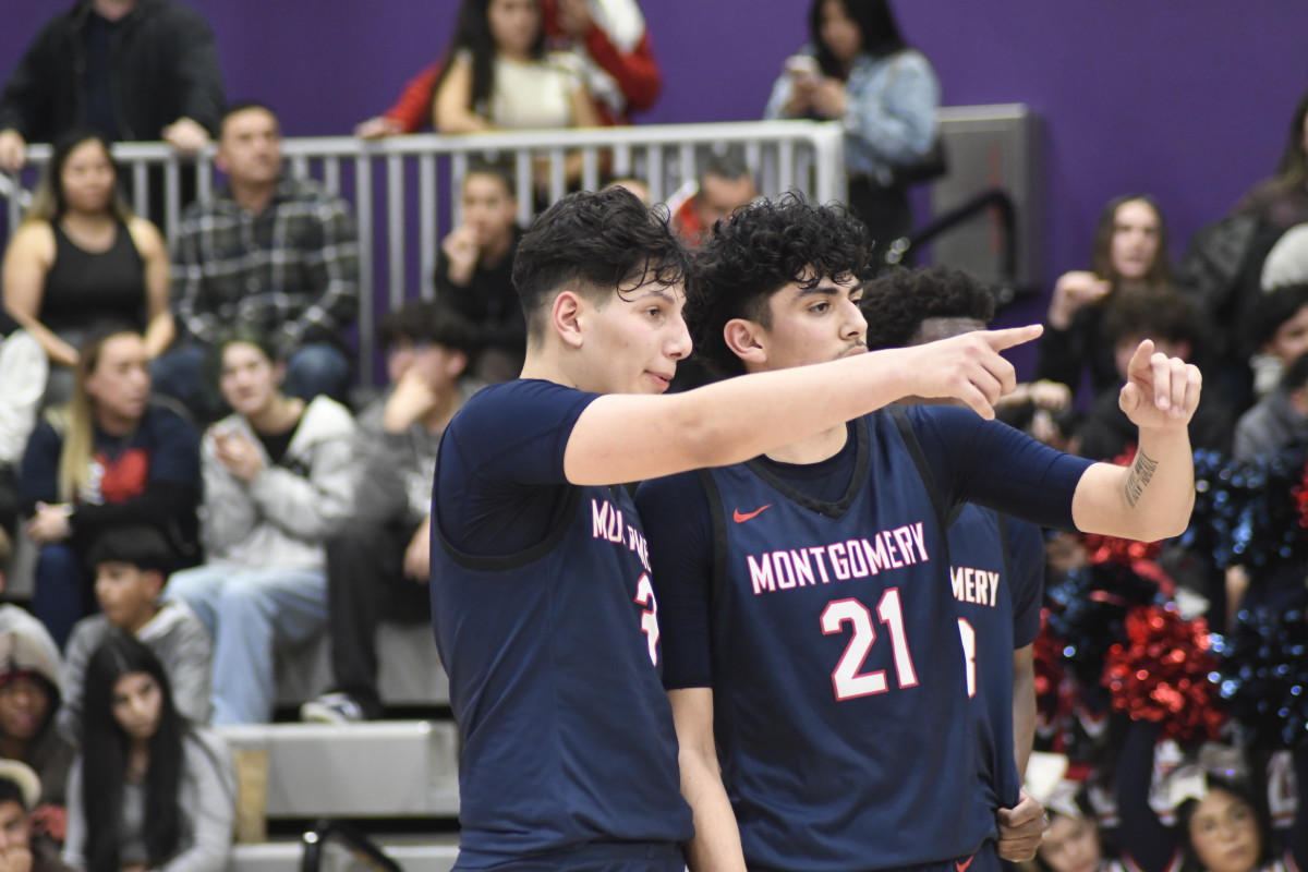 Montgomery closed out Wednesday's game on a 16-3 run after the Saints had cut the lead to four